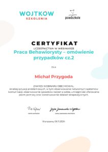 certyfikat praca behawiorysty 2 page 0001